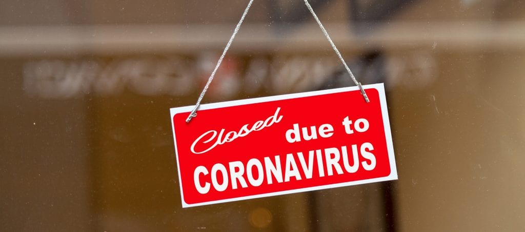 Closed due to coronavirus