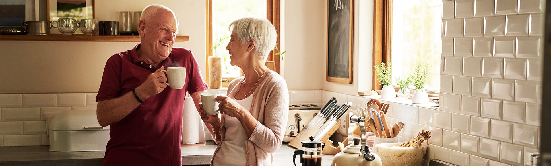 Cropped shot of a senior couple spending quality time together at home