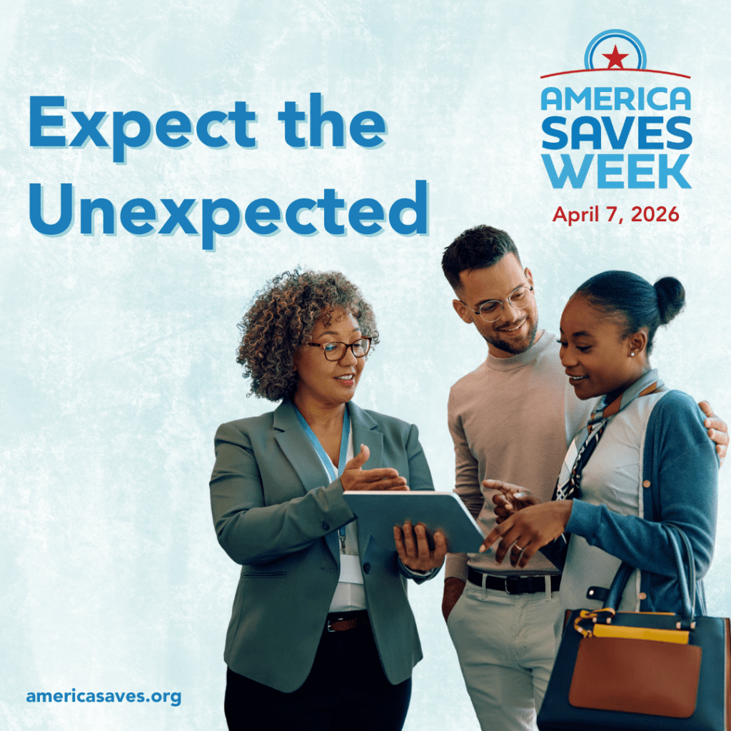 Expect the Unexpected. America Saves Week 2026